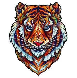 Очаровательный деревянный пазл «Тигренок» 273 детали. Унидрагон UNIDRAGON