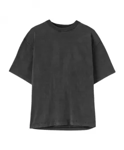 Футболка оверсайз с органической вышивкой Axel Arigato, черный