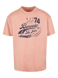 Рубашка F4NT4STIC Elton John Bennie And The Jets, персиковый