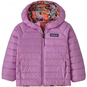 Двусторонний пуховый свитер с капюшоном - для малышей Patagonia, River River: Potters Red