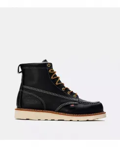 Мужские рабочие ботинки American Heritage 6" Black Moc Toe Thorogood, черный