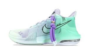 Nike Баскетбольные кроссовки Air Max Impact 3 с антиабразивным покрытием, низкие, унисекс, зеленые