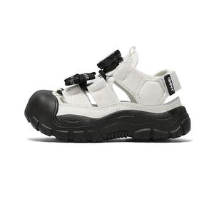 Сандалии детские с низким верхом, амортизирующие, стойкие к истиранию, дышащие, противоскользящие SHIBU, бежевый