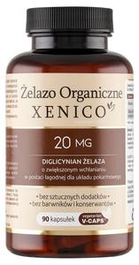 Xenico, Органическое железо, Добавка , 90 капсул Inna Marka