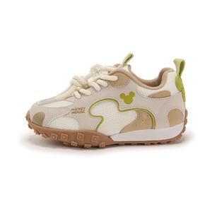 Детские скейтерские кроссовки Mickey Kids Disney, бежевый/зеленый