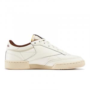 Кроссовки Club C 85 Vintage 'Chalk Brush Brown' Reebok, бежевый белый коричневый