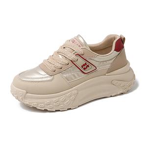 BOLE Женские повседневные низкие кеды с амортизацией, противоскользящей и износостойкой подошвой - хаки, цвет Khaki