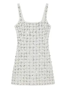 Мини-платье с цветочным узором Ziva Simkhai, белый