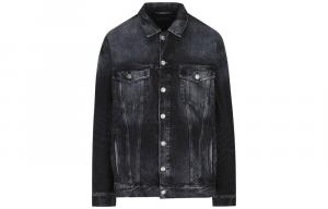 Куртка женская Balenciaga джинсовая, черный