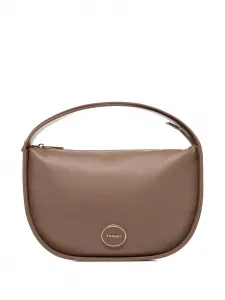 Сумка-тоут с логотипом Twinset, коричневый