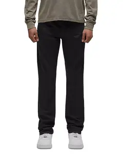 Узкие прямые джинсы Blake в стиле "Point Break" черного цвета Hudson, черный