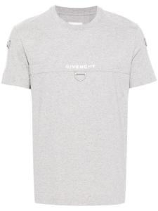 Givenchy футболка с D-образной пряжкой, серый