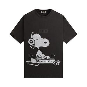 Футболка Kith For Peanuts Snoopy DJ Vintage Tee, Black