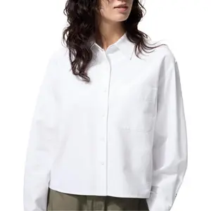 UNIQLO Рубашка унисекс белая