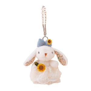 Милый подвеска плюшевый зайчик Layla высота 15 см MIXIANG