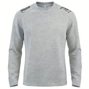 Свитшот Unisex Crew Neck Thickened Regular HUANQIU, heather серый