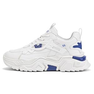 NANJIREN Мужские белые низкие массивные кроссовки, цвет White