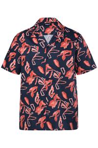 Men Plus Рубашка на пуговицах Regular fit в цвете Navy