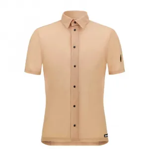 Рубашка с коротким рукавом Santini Gravel Technical, бежевый