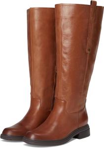 Ботинки Naturalizer Women's Ontime Wide Calf Knee High Boots, English Tea Brown Leather