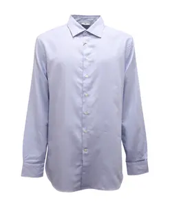 Хлопковая рубашка, изготовленная в Италии. Etro, синий