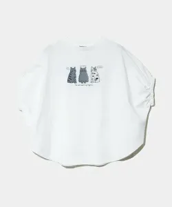 Футболка cuddris/Cadulis Three Cat Tail Dolman Tee (женская) Gsc Womens Select, цвет White