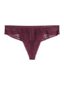 Стринги Marc O'Polo  Timeless Lace, бордовый