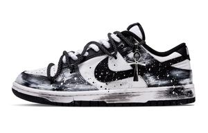 Nike Кроссовки для скейтбординга Dunk Dawn's Shadow с противоскользящим покрытием, легкие, дышащие, низкие, унисекс, черно-белые