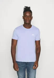 Простая футболка с небольшим логотипом Alpha Industries, Light Blue