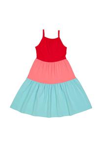 Длинное платье BEKLEIDUNG Fred's World by Green Cotton, красный