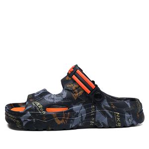 Пляжные сандалии мужские NANJIREN, Black Orange