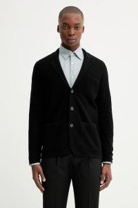 Кардиган с шерстью Marc O'Polo, черный