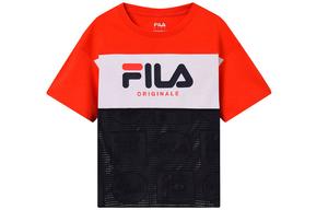 Футболка для младших школьников FILA KIDS, красный