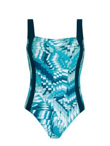 Купальник-бралетт SUNFLAIR, темно-синий/бирюзовый/голубой