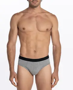 Мужские трусы простой вязки Punto Blanco, серый