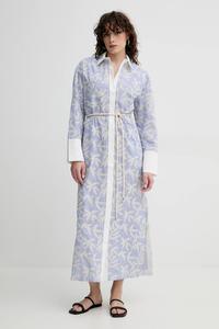 Платье хлопковое FILIRA Munthe, синий