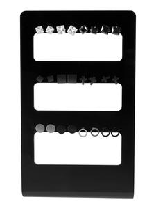 Adeliás Женские серьги - Серьги-гвоздики из нержавеющей стали серебристого цвета