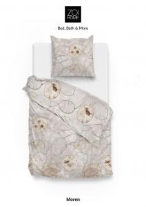 Постельное белье Zo!Home Moren 155 Taupe Nature Taupe 1 пододеяльник 155х220см + 1 наволочка 80х80см