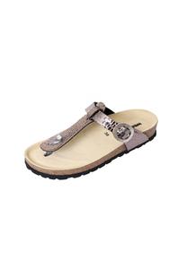 Мюли-стринги Schuhmode Weeger, цвет Silbermet