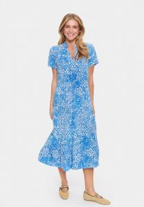 Повседневное платье EDASZ SS MAXI Saint Tropez, темно-синий