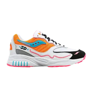 Кроссовки 3D Grid Hurricane Saucony, белый