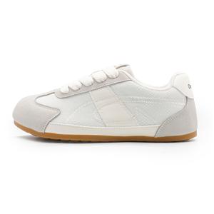 DEERWAY Дышащие легкие низкие повседневные туфли, увеличивающие рост, женские, бежево-серые