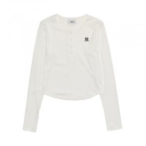 Футболка New York Yankees SS26 Regular женская MLB, new york yankees/айвори белый