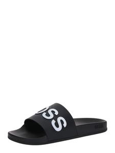 BOSS Мюли 'Bay Slid' в черном цвете