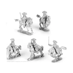 Конная гвардия губернатора, Pirates / Buccaneer, Broadsword & Blunderbuss (Old Glory) (25mm)