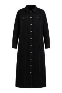 Платье-рубашка MODAMIHRAM Abaya, Black Denim