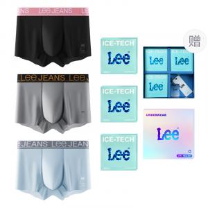 Классические трусы 101 для мужчин, набор из 3 штук Lee, синий