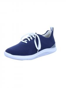 Низкие кеды синего цвета Ganter