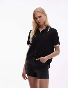 Черная трикотажная рубашка-поло Carhartt WIP Ramsey