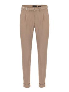 Обычные брюки в складку спереди Antioch, кэмел